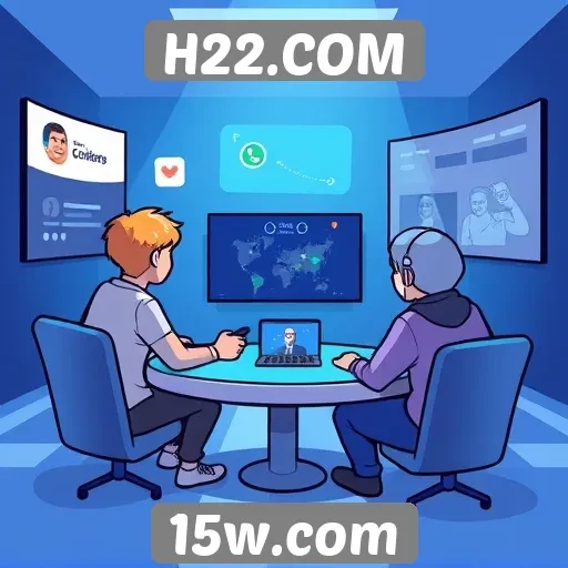 Novos recursos de interação no site H22.COM atraem jogadores